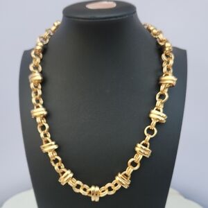 Express Gold Chunky Link Necklace 19 Inch NWOT